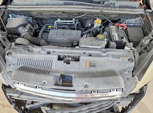 3GNCJRSBXGL164471 2016 CHEVROLET TRAX Gray Widok komory silnika