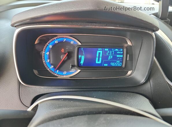 3GNCJRSBXGL164471 2016 CHEVROLET TRAX Gray Widok zestawu wskaźników