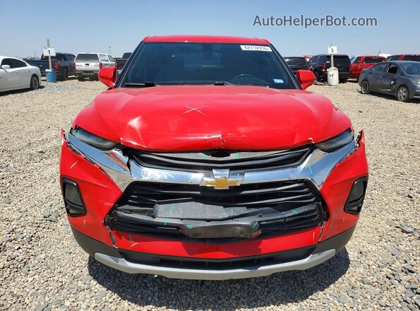 3GNKBBRA0LS596127 2020 CHEVROLET BLAZER Red Vista frontal