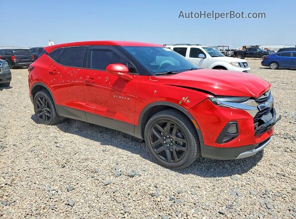 3GNKBBRA0LS596127 2020 CHEVROLET BLAZER Red Delantero derecho