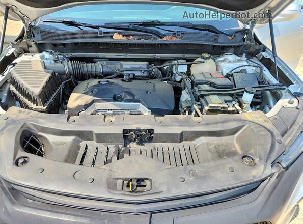 3GNKBBRA0LS604792 2020 CHEVROLET BLAZER Silver Engine compartment view