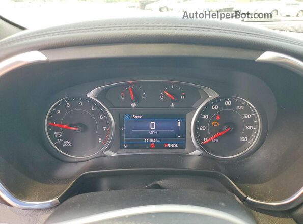 3GNKBBRA0LS694638 2020 CHEVROLET BLAZER Black Vista del cuadro de instrumentos