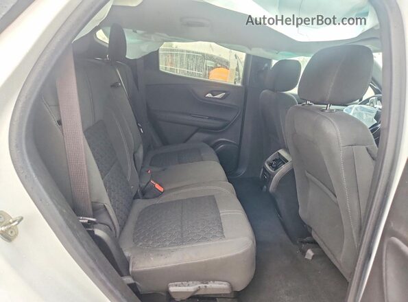 3GNKBBRA1KS673991 2019 CHEVROLET BLAZER White Vista de los asientos traseros