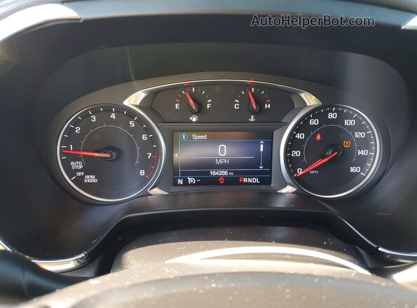 3GNKBBRA6LS597654 2020 CHEVROLET BLAZER Белый Вид щитка приборов