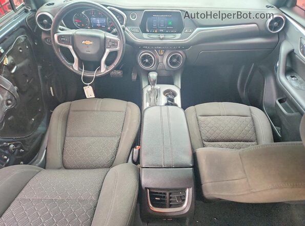 3GNKBBRA7LS622769 2020 CHEVROLET BLAZER Charcoal Widok deski rozdzielczej