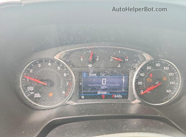 3GNKBBRA7LS622769 2020 CHEVROLET BLAZER Charcoal Սարքավորումների վահանակի տեսք