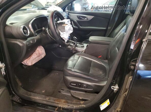 3GNKBBRA7LS694460 2020 CHEVROLET BLAZER Черный Вид салона спереди