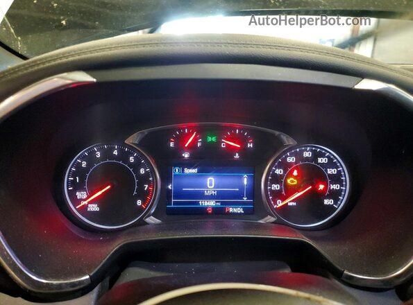 3GNKBBRA7LS694460 2020 CHEVROLET BLAZER Черный Вид щитка приборов