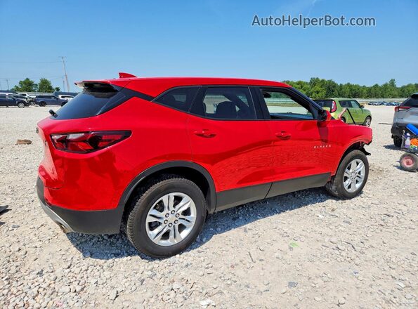 3GNKBBRA7MS578841 2021 CHEVROLET BLAZER Red Հետևի աջ