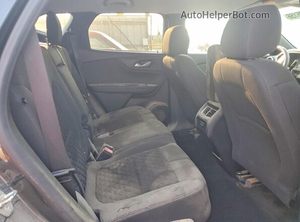 3GNKBBRAXLS559540 2020 CHEVROLET BLAZER Gray Widok wnętrza z tyłu