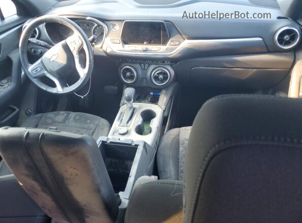 3GNKBBRAXLS559540 2020 CHEVROLET BLAZER Gray Widok deski rozdzielczej