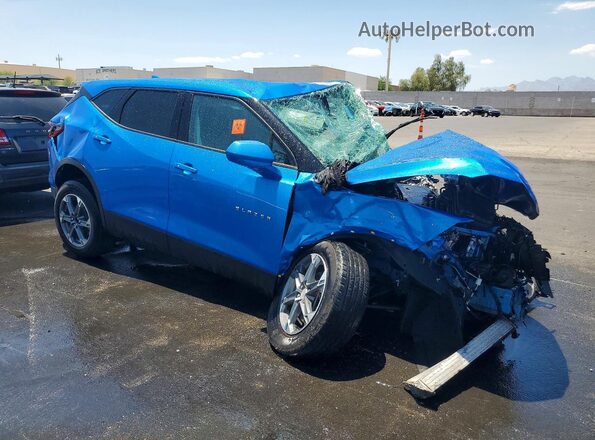 3GNKBCR40SS264980 2025 CHEVROLET BLAZER Blue Front right
