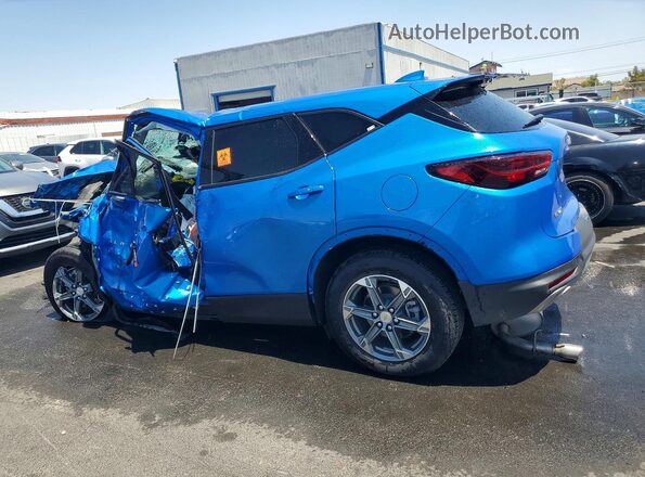3GNKBCR40SS264980 2025 CHEVROLET BLAZER Blue Rear left