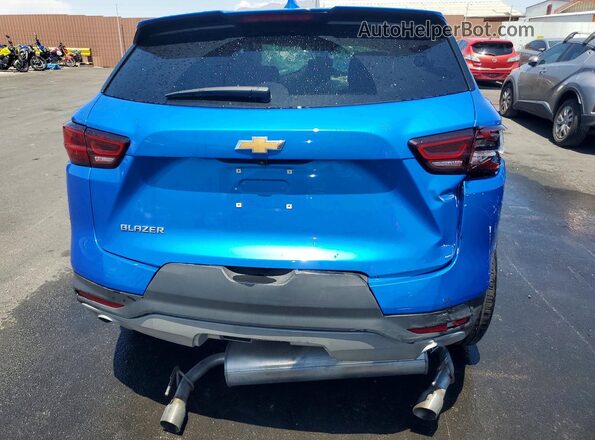 3GNKBCR40SS264980 2025 CHEVROLET BLAZER Blue Rear view