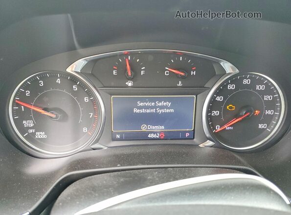 3GNKBCR40TS167084 2026 CHEVROLET BLAZER Blue Սարքավորումների վահանակի տեսք