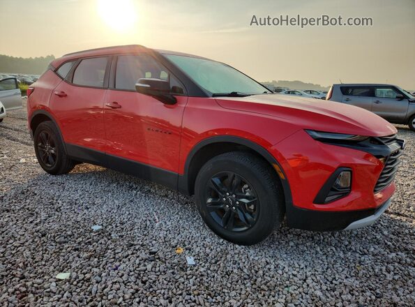 3GNKBCR41LS721653 2020 CHEVROLET BLAZER Красный Передняя правая четверть