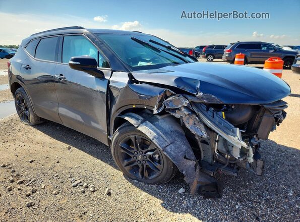 3GNKBCR41MS552445 2021 CHEVROLET BLAZER Gray წინა მარჯვენა