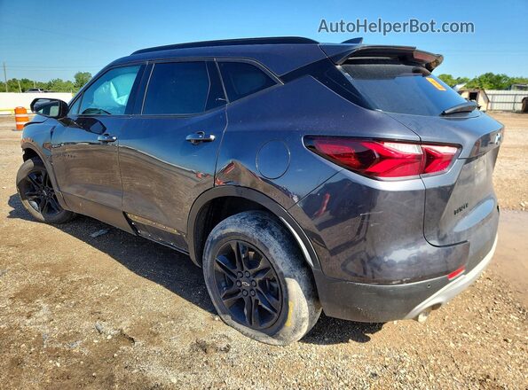 3GNKBCR41MS552445 2021 CHEVROLET BLAZER Gray უკანა მარცხენა