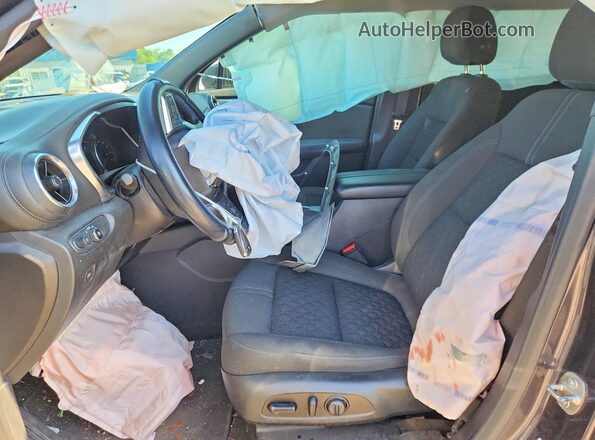 3GNKBCR41MS552445 2021 CHEVROLET BLAZER Gray წინა სალონის ხედი