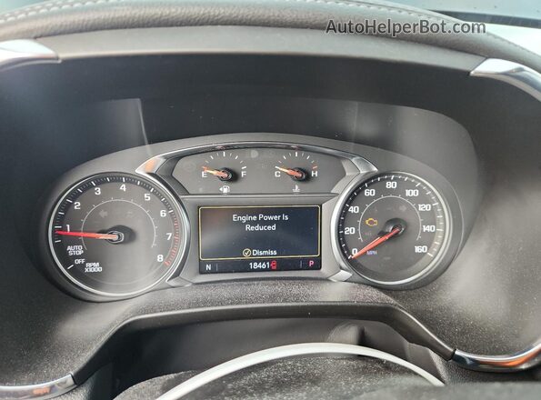 3GNKBCR41PS223930 2023 CHEVROLET BLAZER Black Instrument cluster view