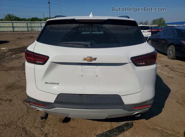 3GNKBCR41SS176410 2025 CHEVROLET BLAZER White Вид ззаду