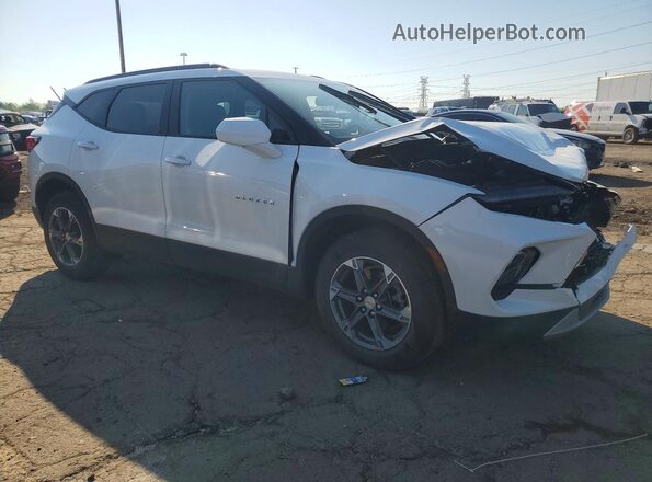 3GNKBCR41SS176410 2025 CHEVROLET BLAZER White Передня права чверть