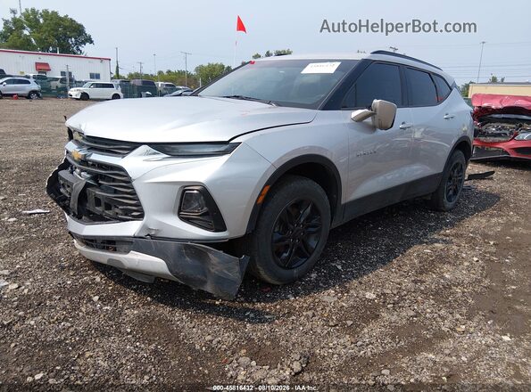 3GNKBCR42LS697508 2020 CHEVROLET BLAZER Silver Передня ліва чверть