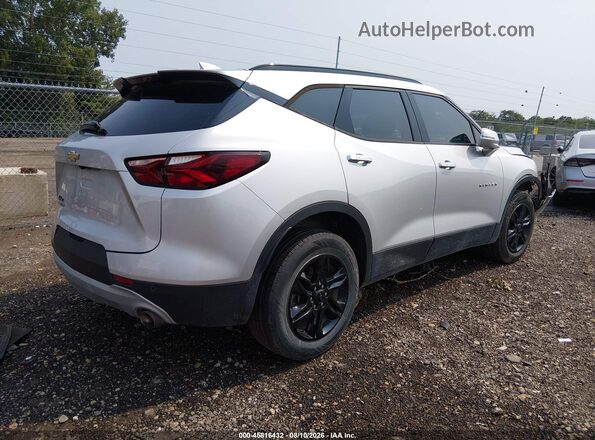3GNKBCR42LS697508 2020 CHEVROLET BLAZER Silver Задня права чверть
