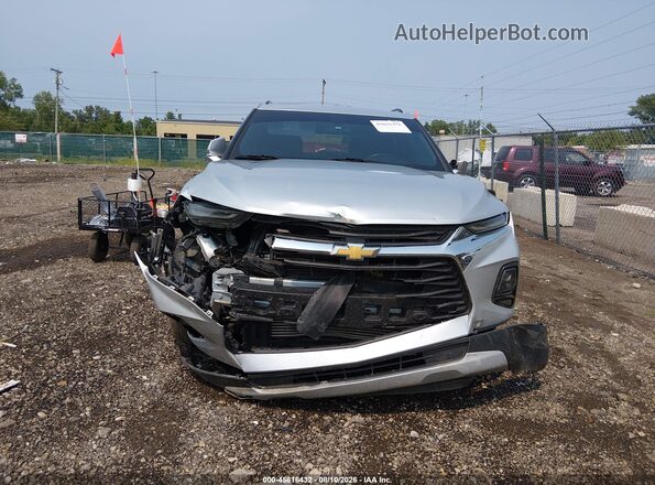 3GNKBCR42LS697508 2020 CHEVROLET BLAZER Silver Вид щитка приладів