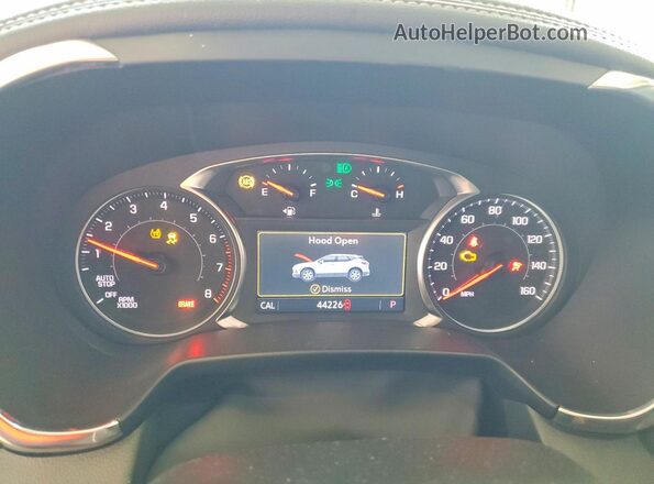 3GNKBCR42PS223791 2023 CHEVROLET BLAZER White ხელსაწყოთა პანელის ხედი