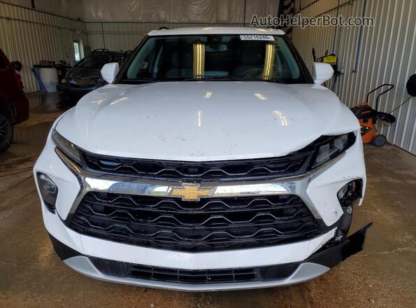 3GNKBCR42PS223791 2023 CHEVROLET BLAZER White წინა ხედი