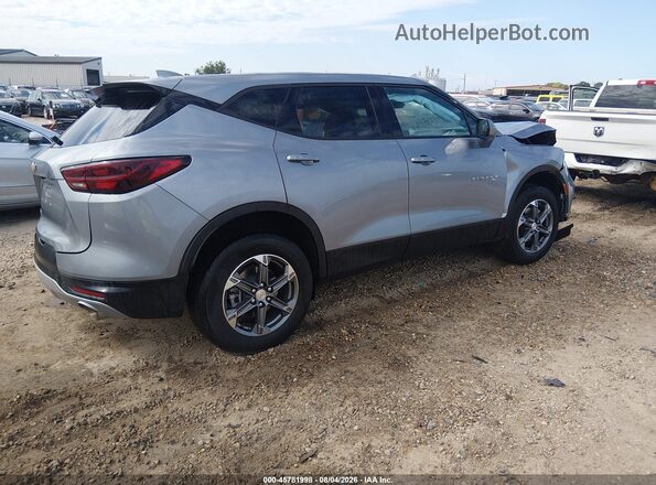 3GNKBCR42SS248912 2025 CHEVROLET BLAZER Gray უკანა მარჯვენა