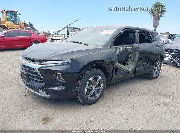 3GNKBCR42TS155504 2026 CHEVROLET BLAZER Black წინა მარცხენა ხედი სამი მეოთხედიდან