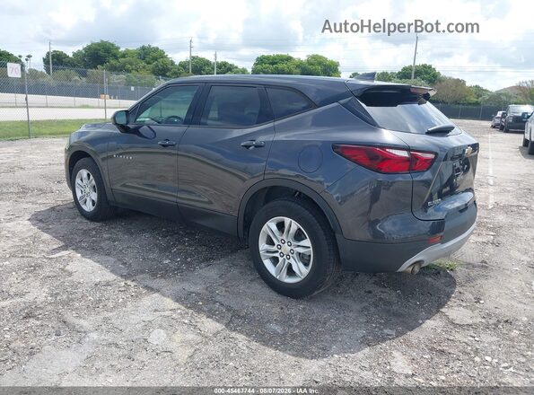 3GNKBCR43MS563270 2021 CHEVROLET BLAZER Gray Rear left
