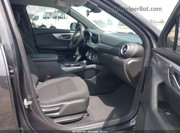 3GNKBCR43MS563270 2021 CHEVROLET BLAZER Gray Front interior view