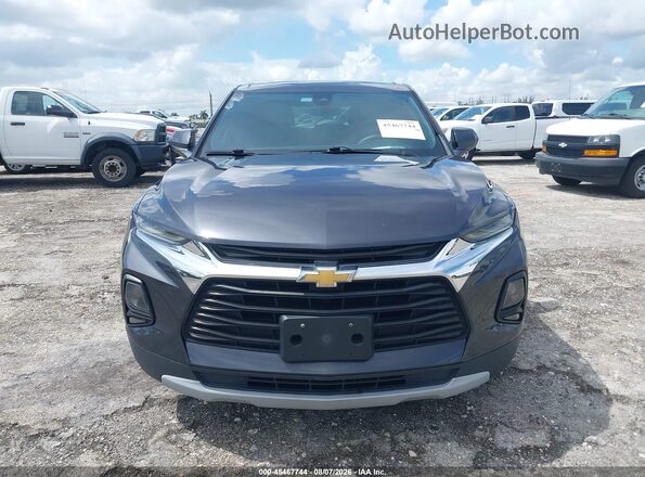 3GNKBCR43MS563270 2021 CHEVROLET BLAZER Gray Instrument cluster view