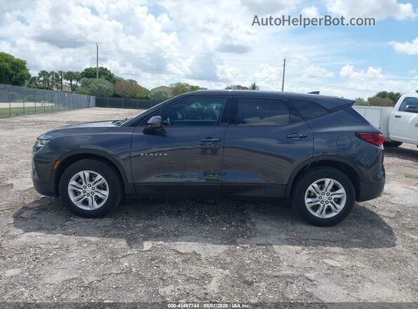 3GNKBCR43MS563270 2021 CHEVROLET BLAZER Gray 360 interior view