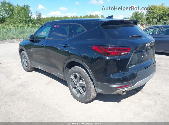 3GNKBCR43SS144803 2025 CHEVROLET BLAZER Черный Задняя левая четверть