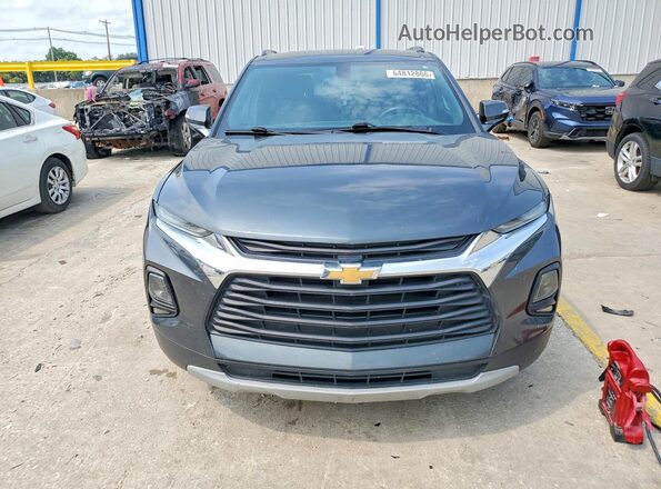 3GNKBCR44LS656572 2020 CHEVROLET BLAZER Gray Front view