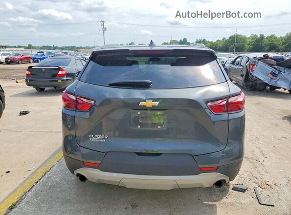 3GNKBCR44LS656572 2020 CHEVROLET BLAZER Gray Rear view