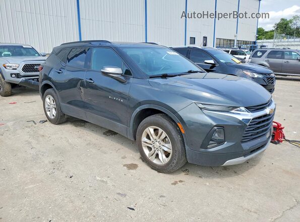 3GNKBCR44LS656572 2020 CHEVROLET BLAZER Gray Front right