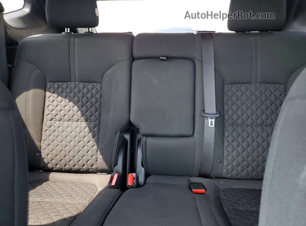 3GNKBCR44LS656572 2020 CHEVROLET BLAZER Gray Rear seats view