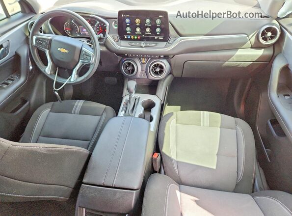 3GNKBCR44PS109985 2023 CHEVROLET BLAZER White Vista del salpicadero