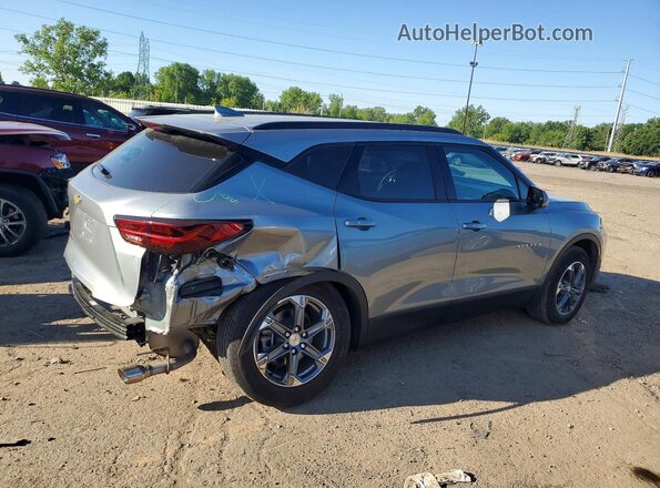 3GNKBCR44RS172944 2024 CHEVROLET BLAZER Серебряный Задняя правая четверть