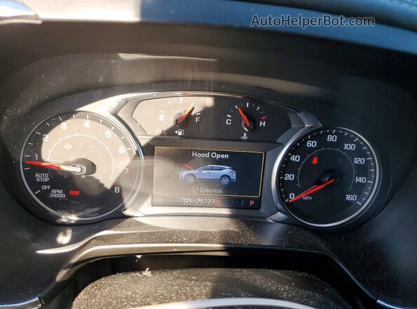 3GNKBCR44RS172944 2024 CHEVROLET BLAZER Серебряный Вид щитка приборов