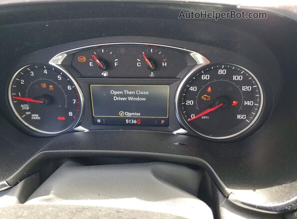 3GNKBCR44TS170988 2026 CHEVROLET BLAZER Black Vista del cuadro de instrumentos