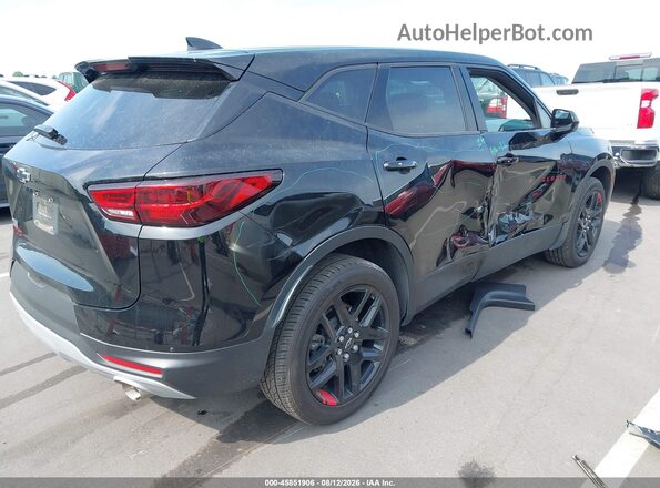 3GNKBCR45PS167765 2023 CHEVROLET BLAZER Black Հետևի աջ