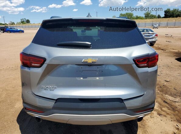 3GNKBCR45PS222831 2023 CHEVROLET BLAZER Silver Rear view