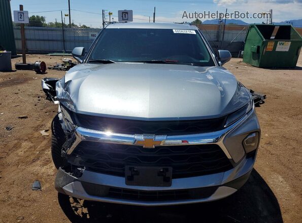 3GNKBCR45PS222831 2023 CHEVROLET BLAZER Silver Front view