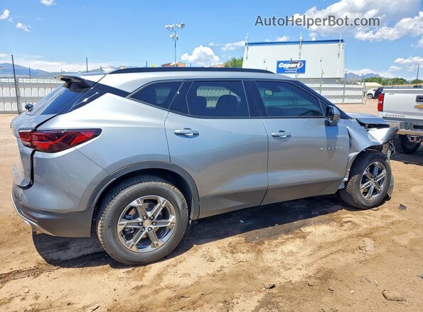3GNKBCR45PS222831 2023 CHEVROLET BLAZER Silver Rear right